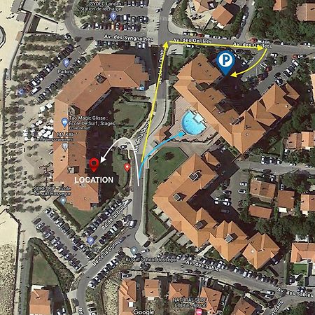 La Dune D'Or - Vue Mer, Studio Face A La Plage Avec Terrasse Soorts-Hossegor Dış mekan fotoğraf
