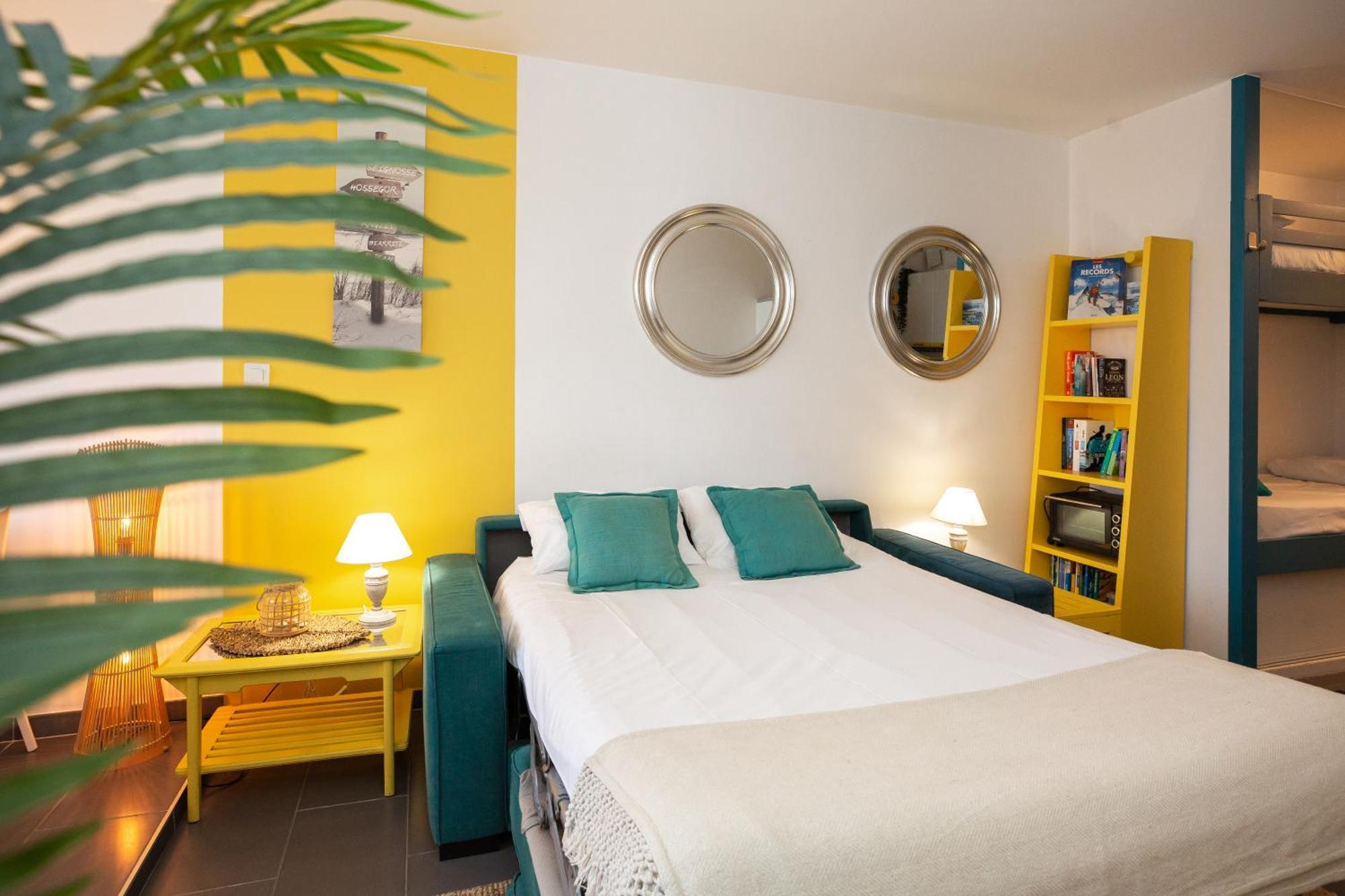 La Dune D'Or - Vue Mer, Studio Face A La Plage Avec Terrasse Soorts-Hossegor Dış mekan fotoğraf